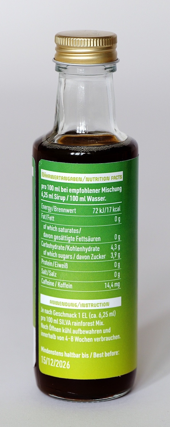 SILVA Rainforest+ Nutrition shop